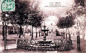ALGER - JARDIN MARENGO - 1907